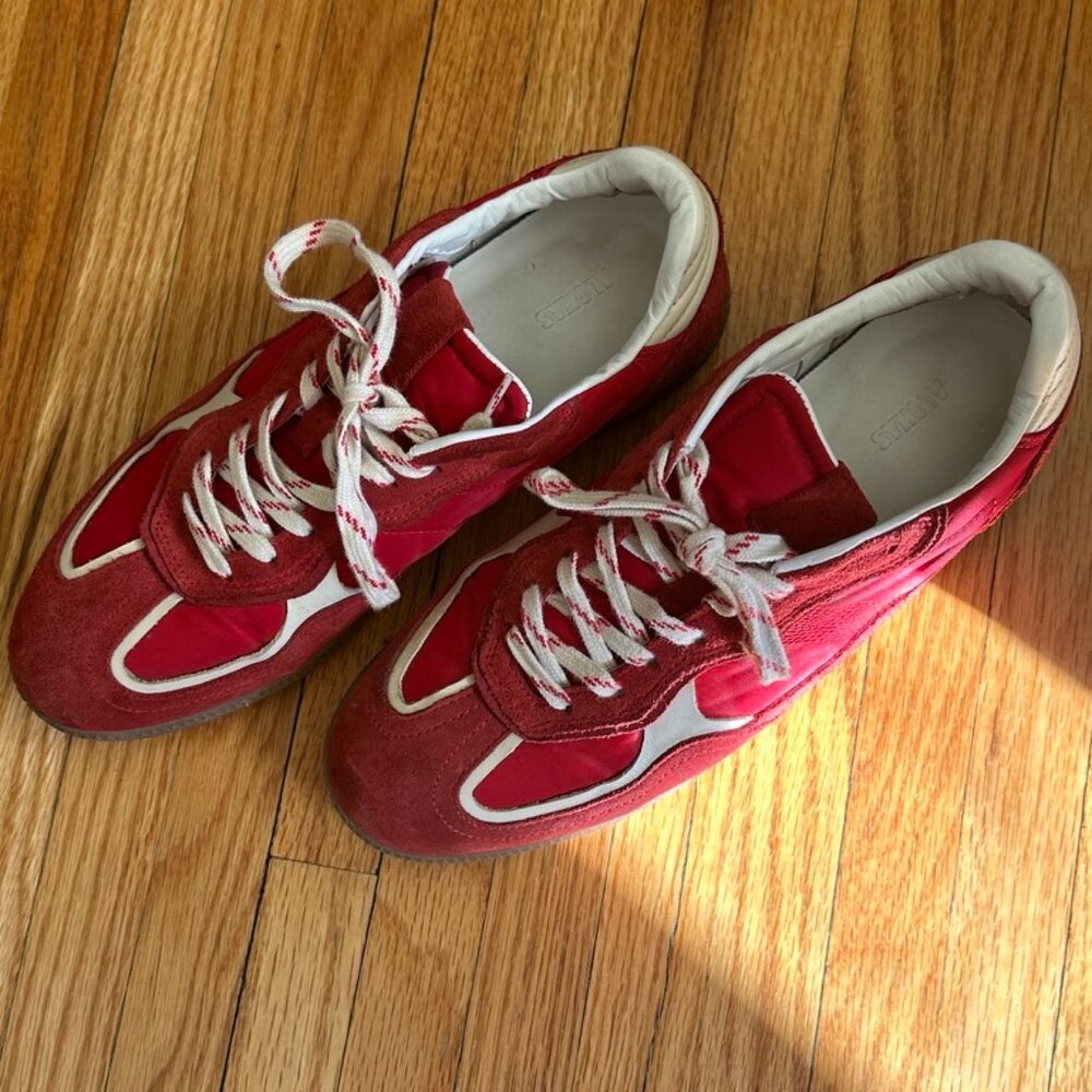 Red ALOHAS Sneakers, Size 41 (10/10.5)